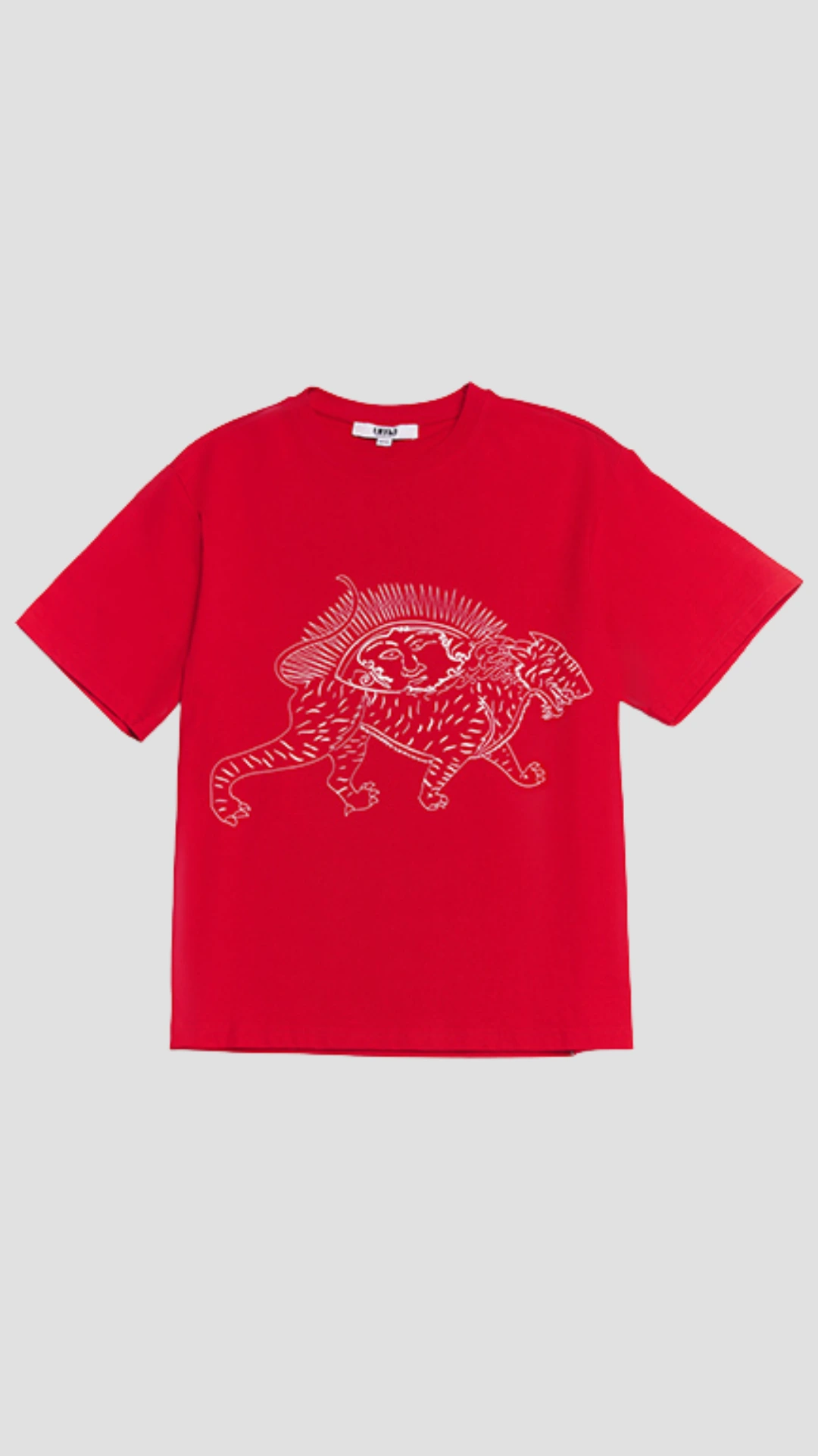 "Zarhal sher" printli futbolka - Image 3
